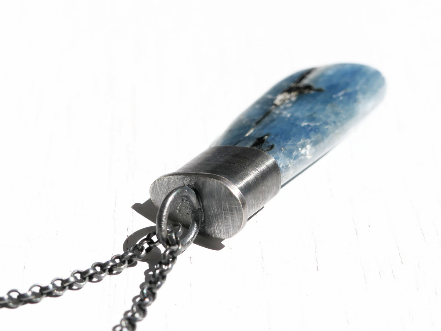 men's kyanite pendant