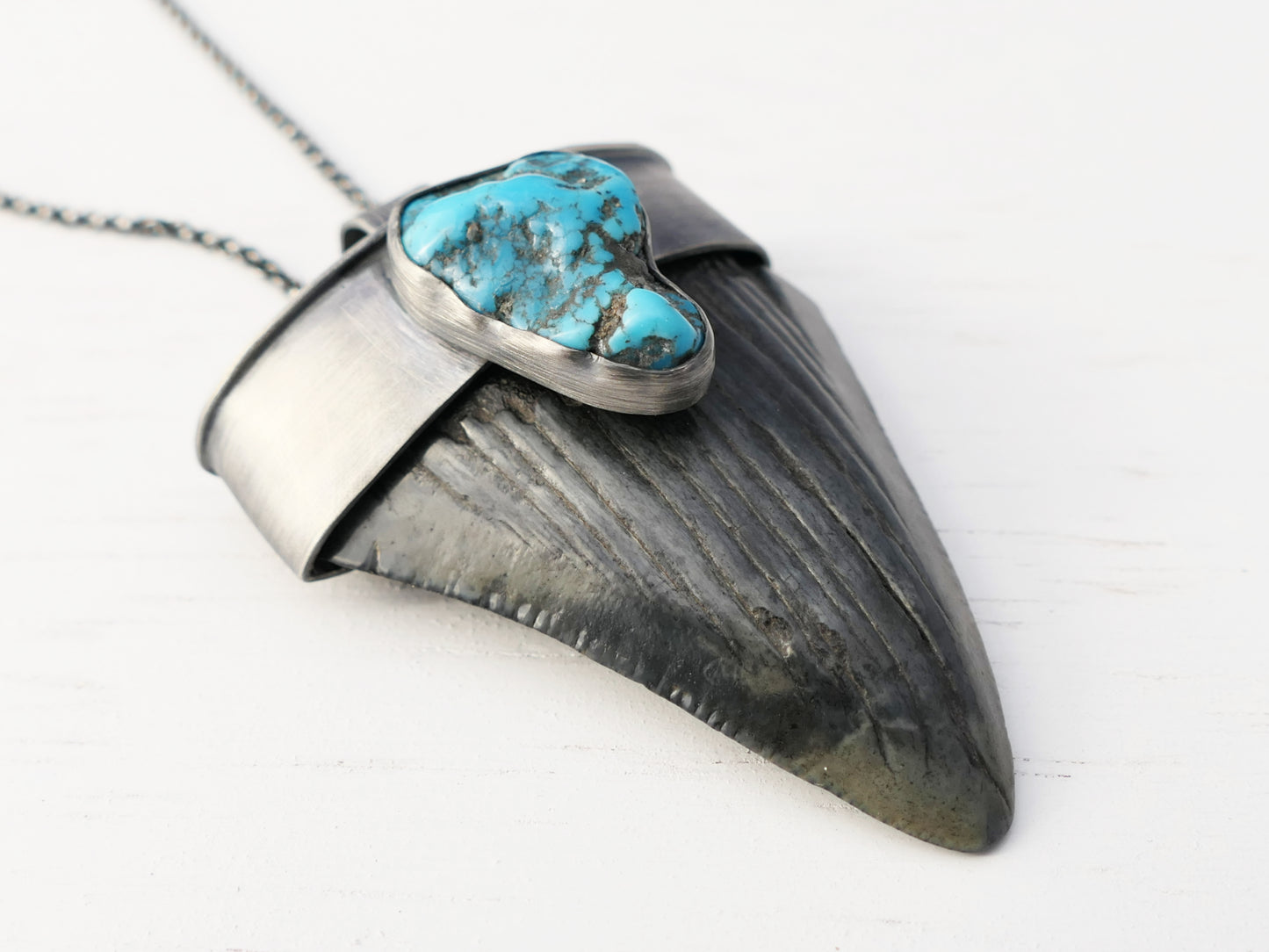 unique megalodon shark tooth necklace