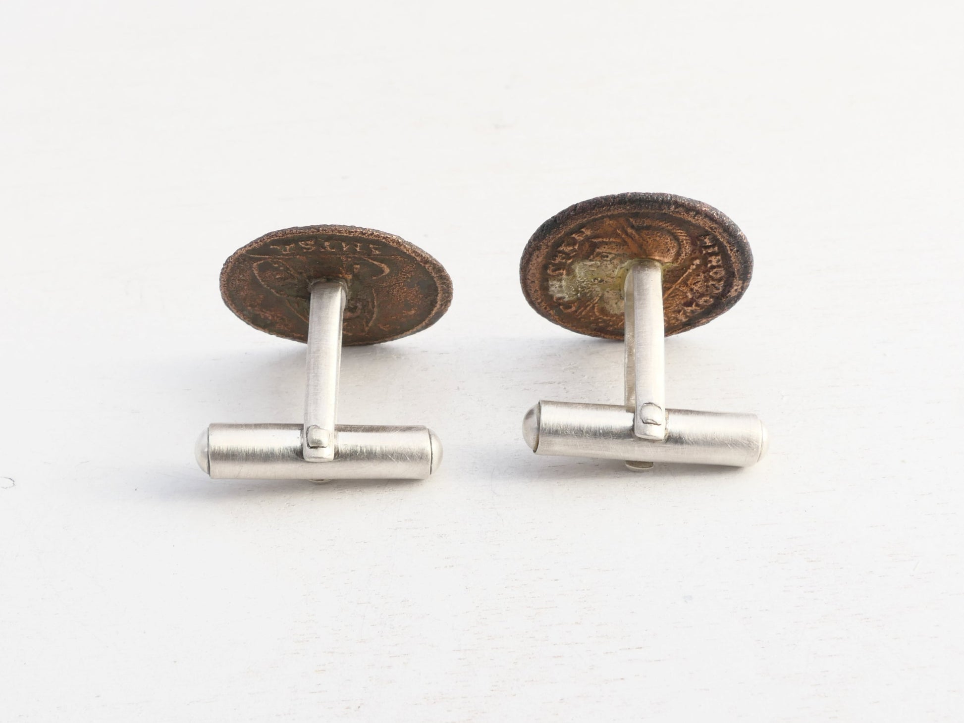 Authentic Roman Coin Cufflinks unique Father's day gift