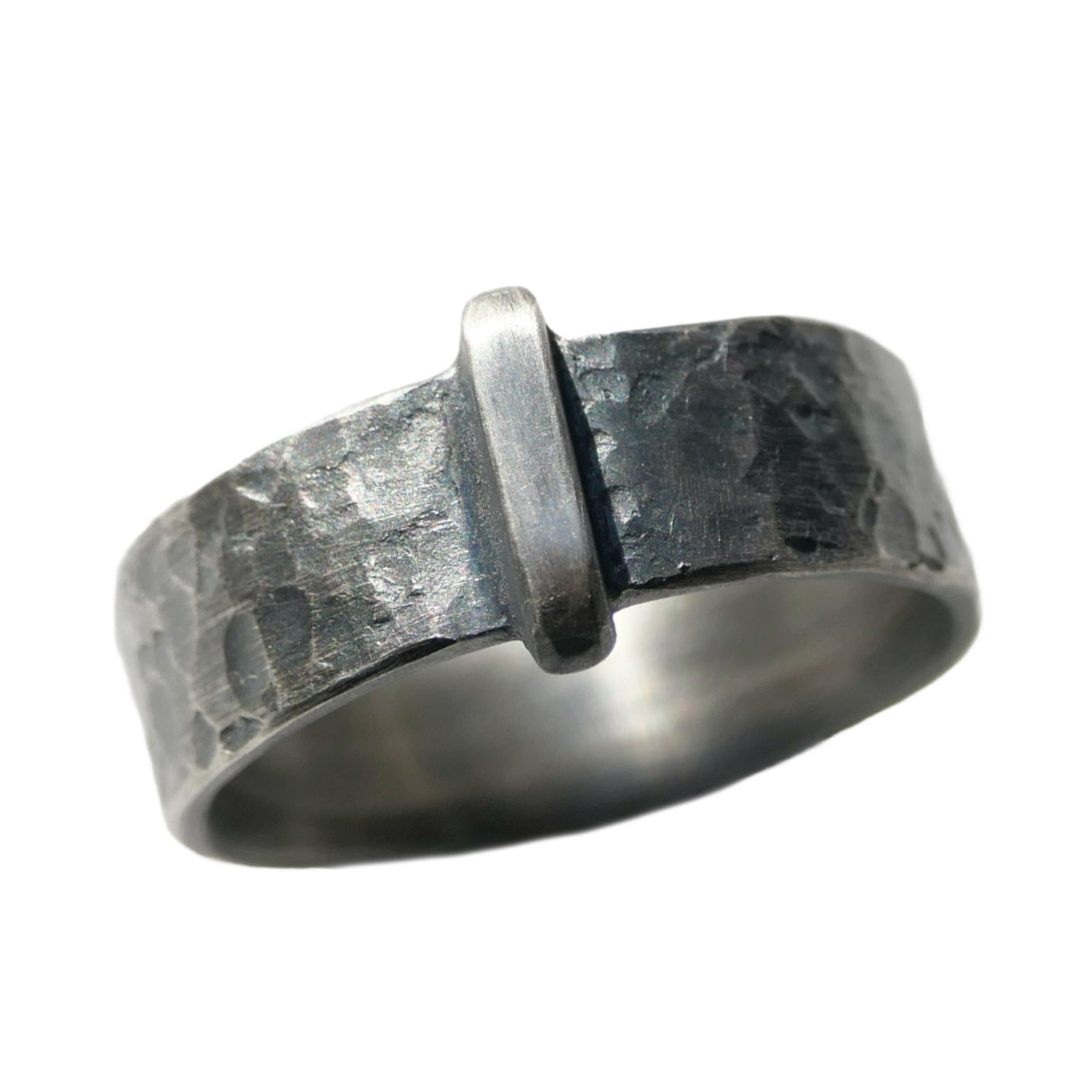 Scottish wedding band, Outlander ring silver