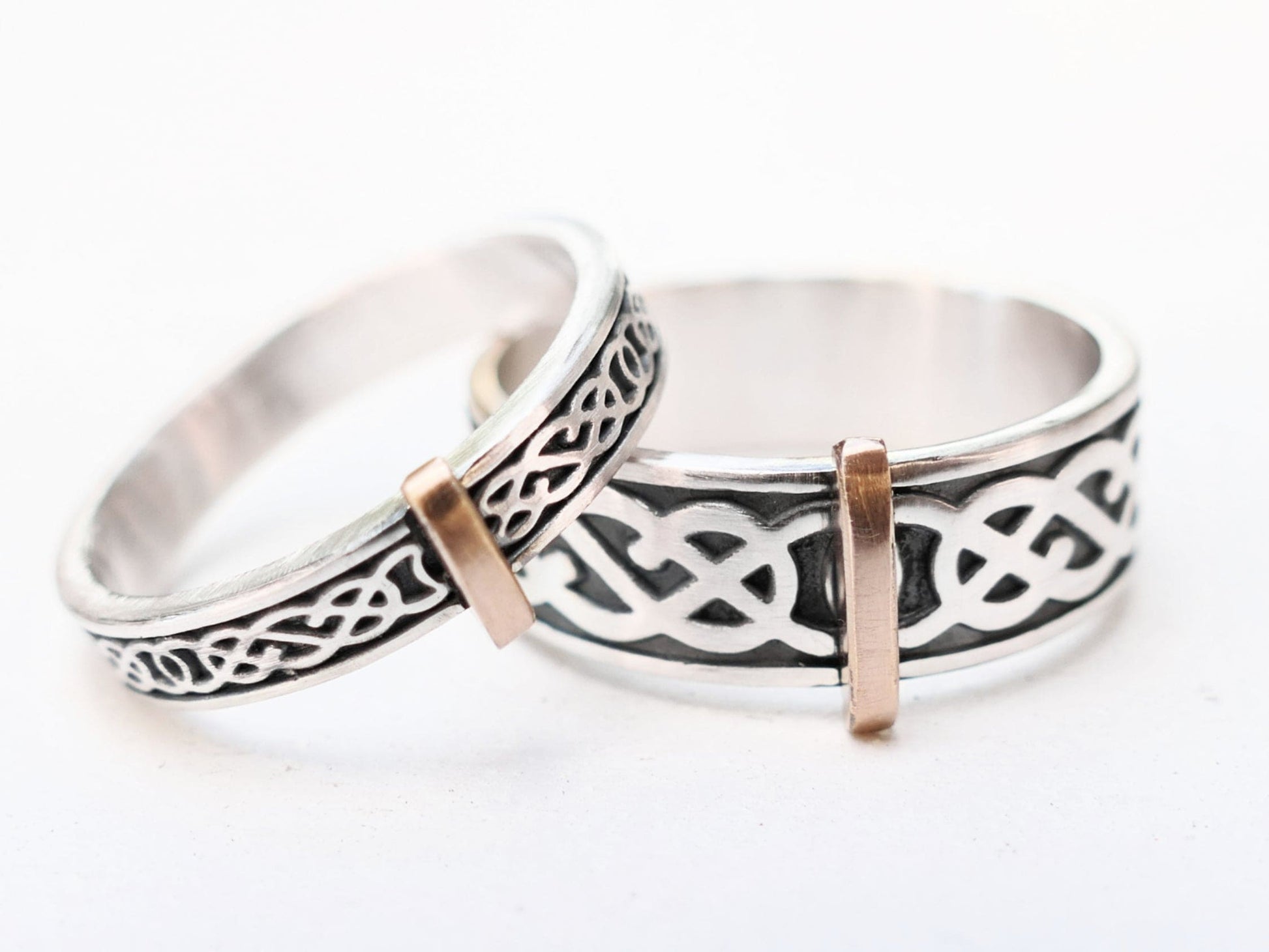 Celtic knot ring unique Outlander inspired ring