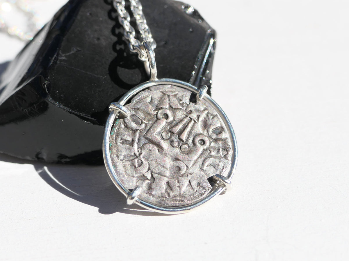 Authentic Medieval Crusader Coin Pendant