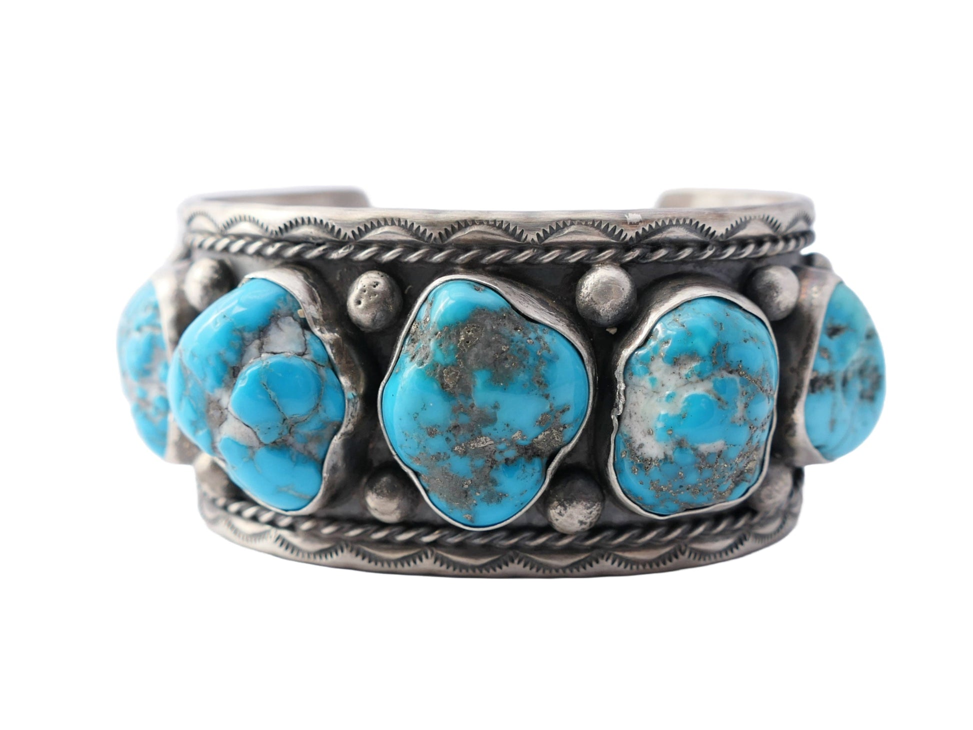 wide turquoise cuff bracelet