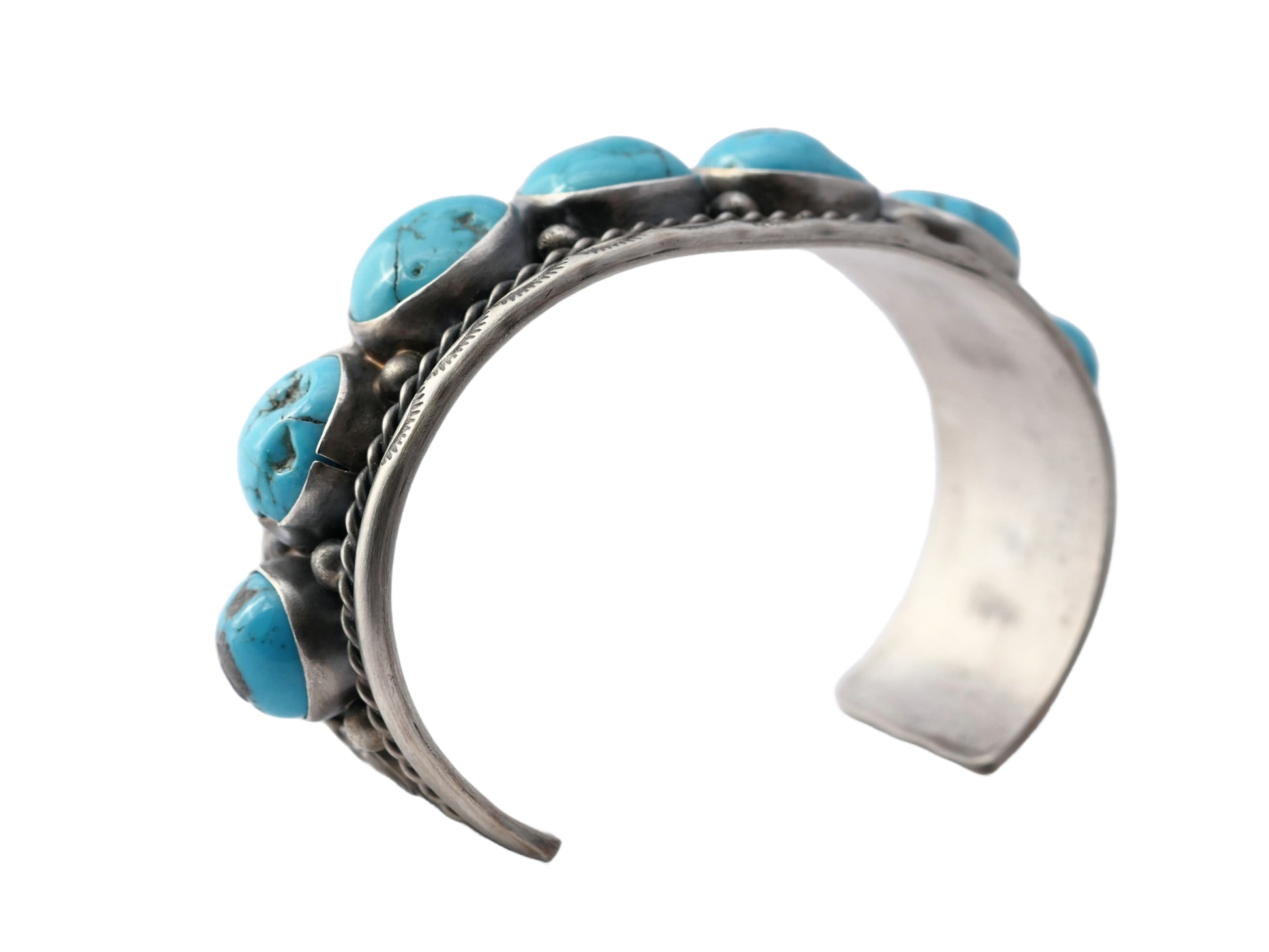 Betta Lee silver cuff bracelet turquoise