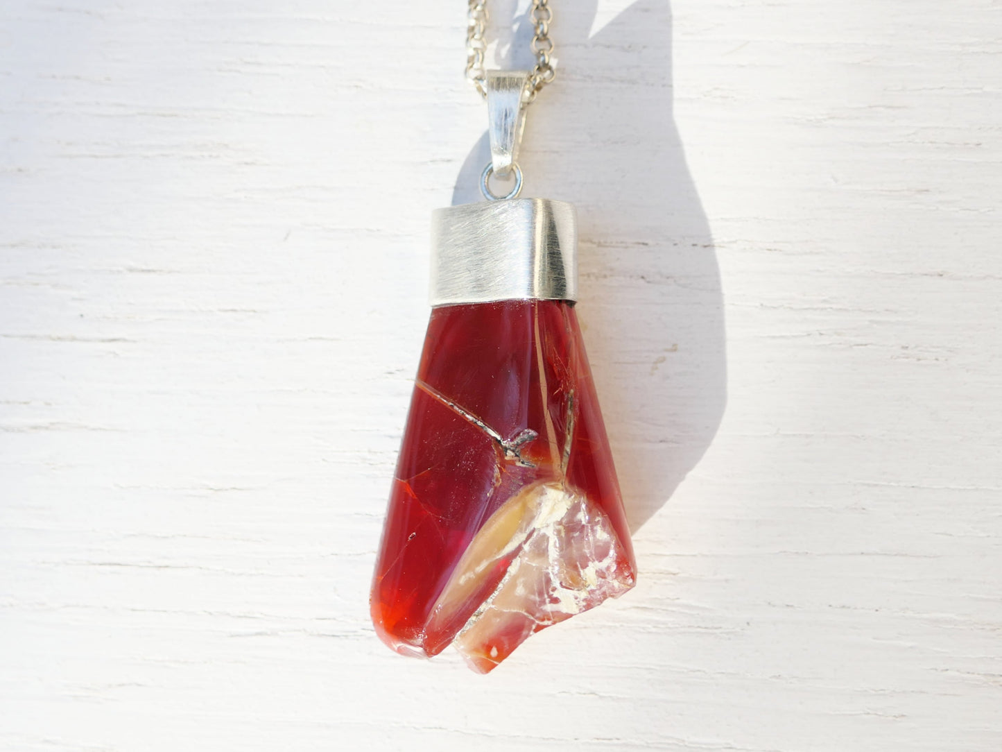 unique fire opal gemstone pendant