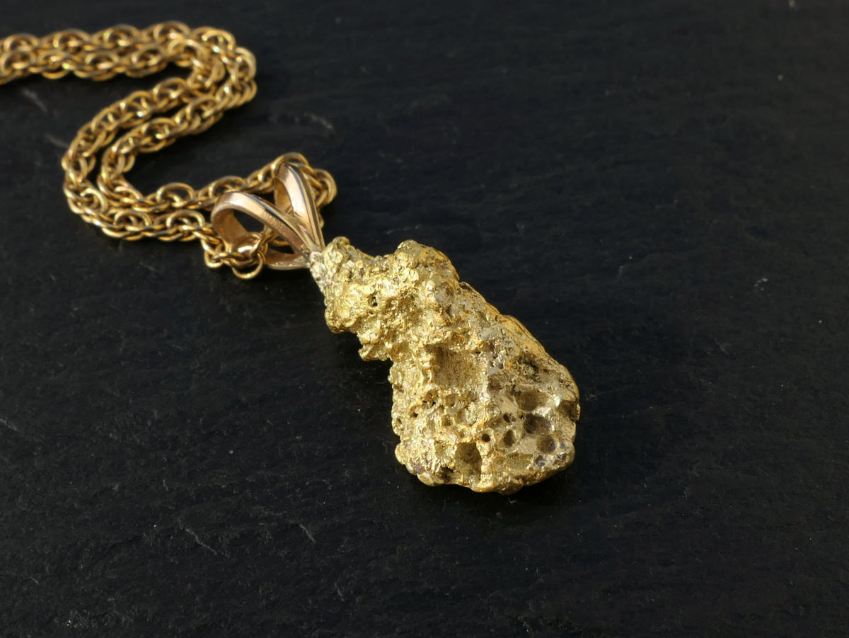 American Natural Gold nugget
