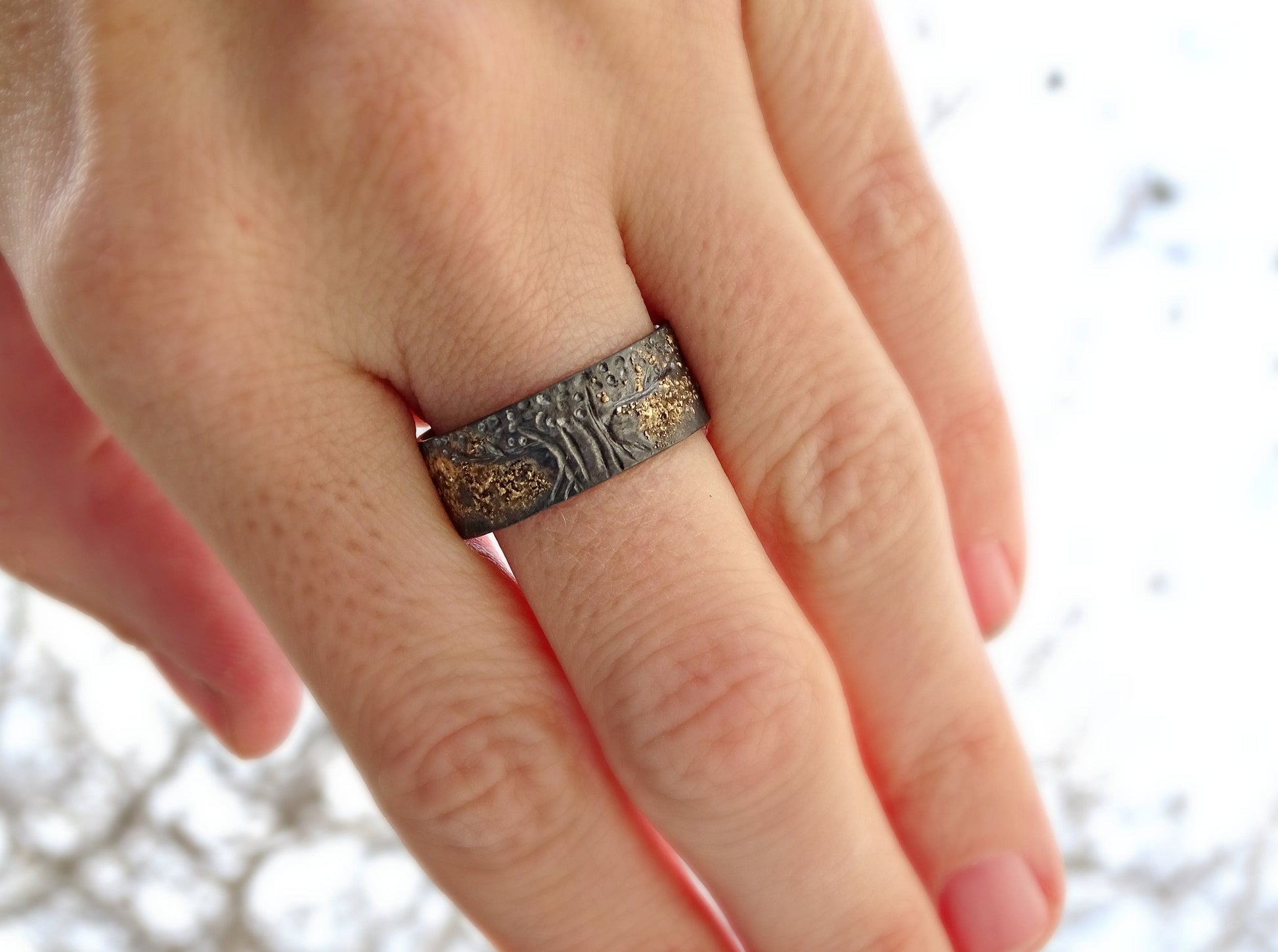 unique tree of life ring