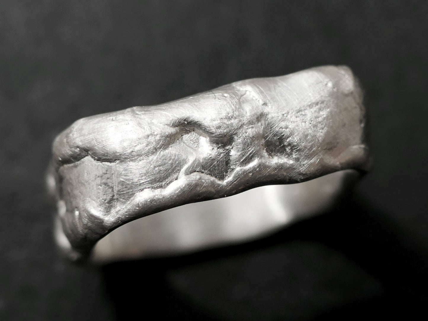 square wedding band