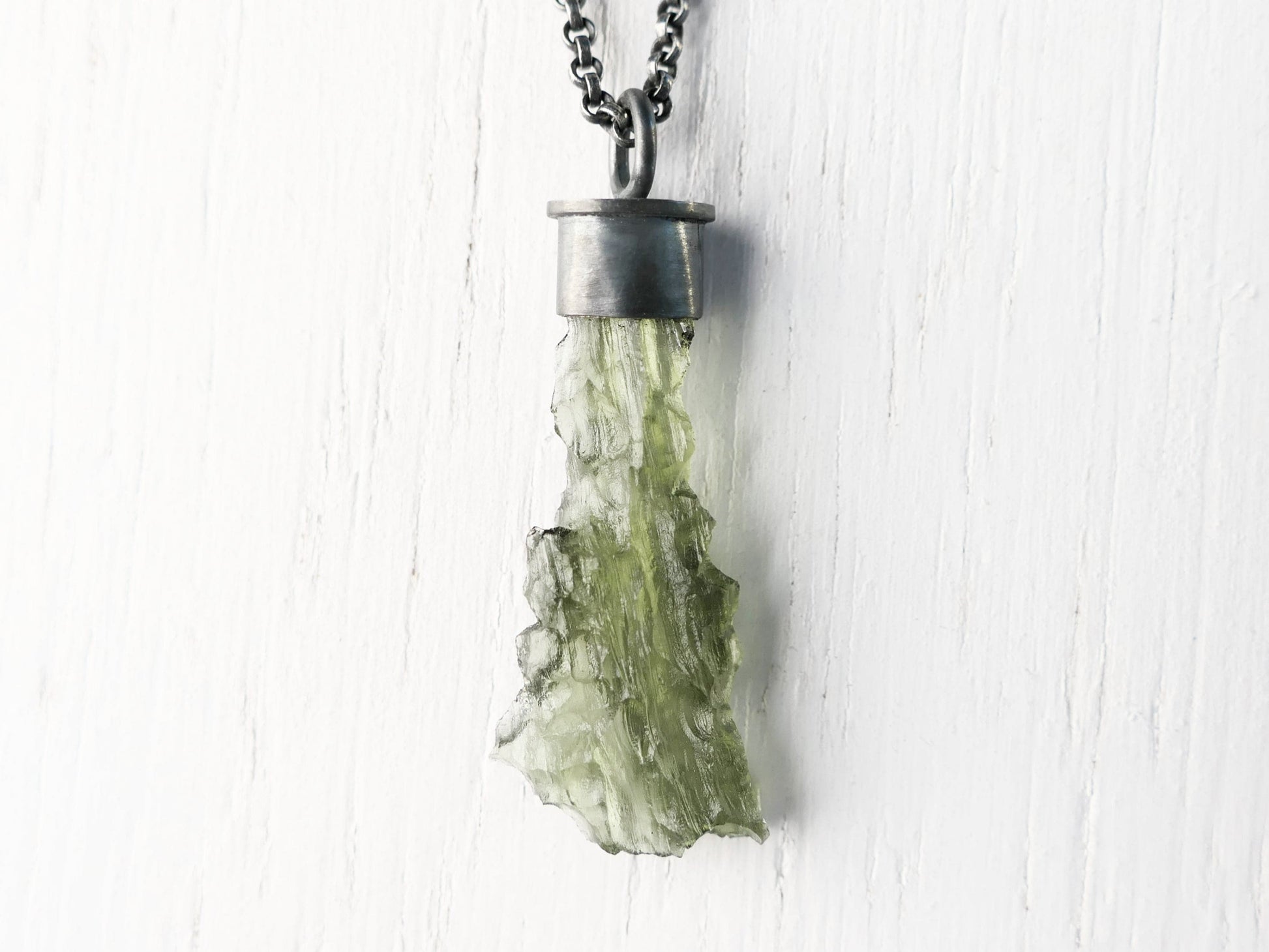 moldavite pendant