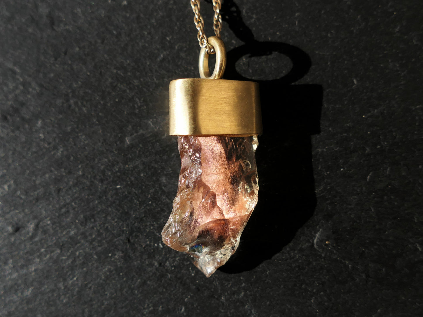 Oregon sunstone pendant