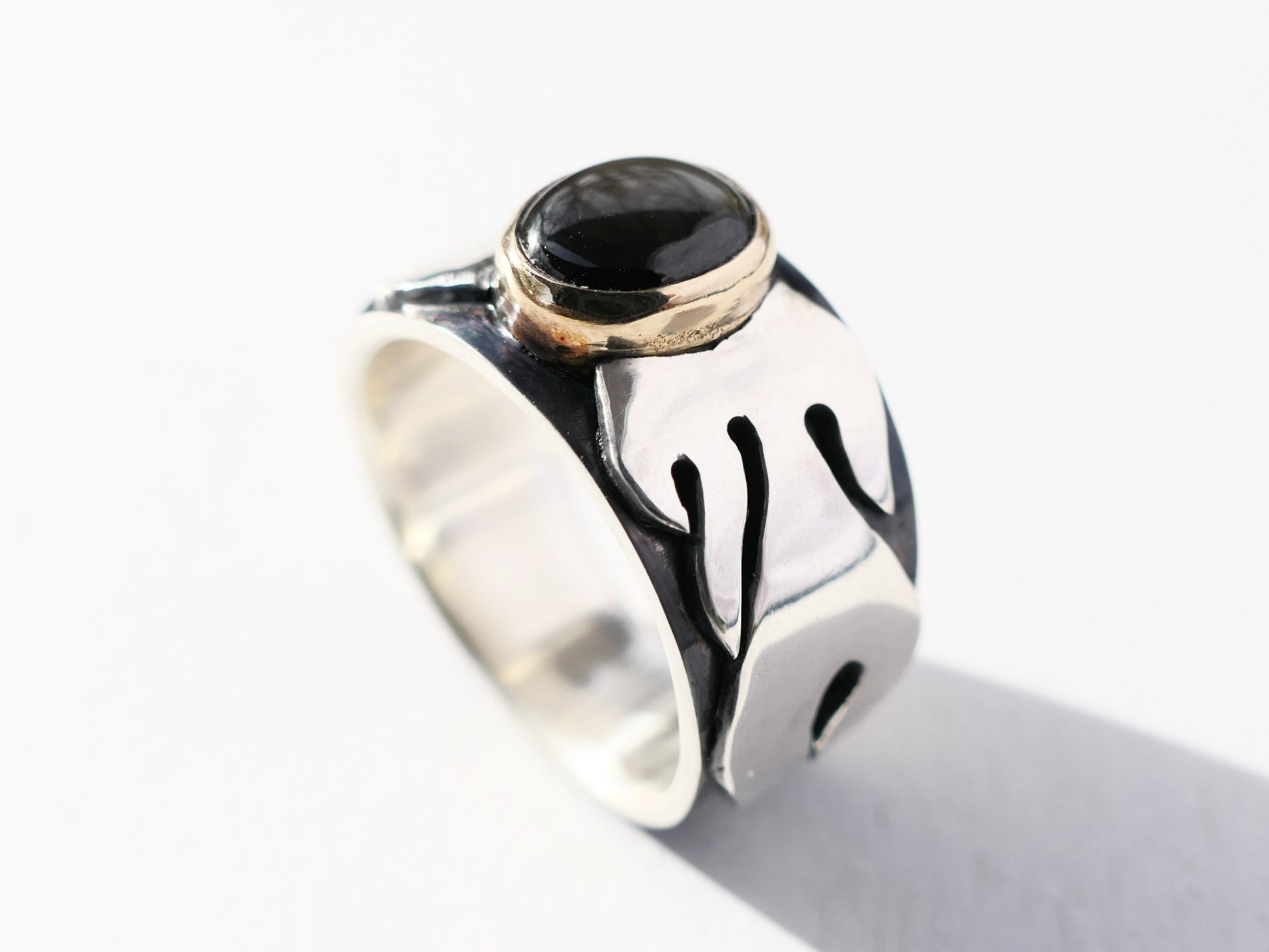 men's star sapphire ring