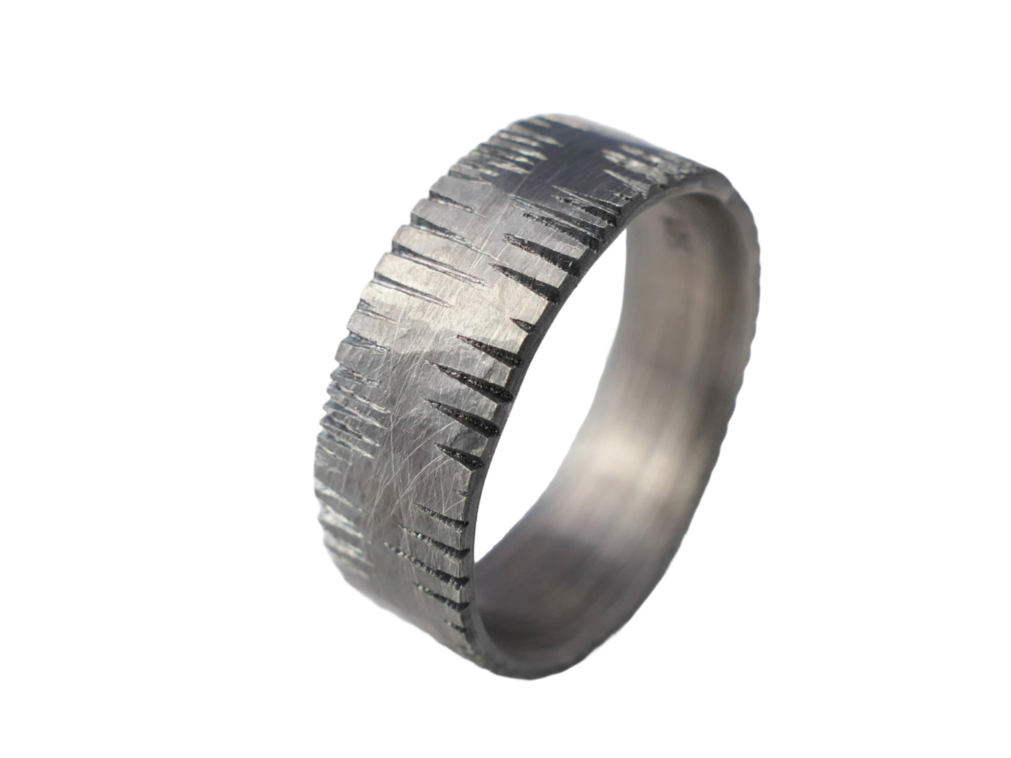 unique mens wedding rings with carved details