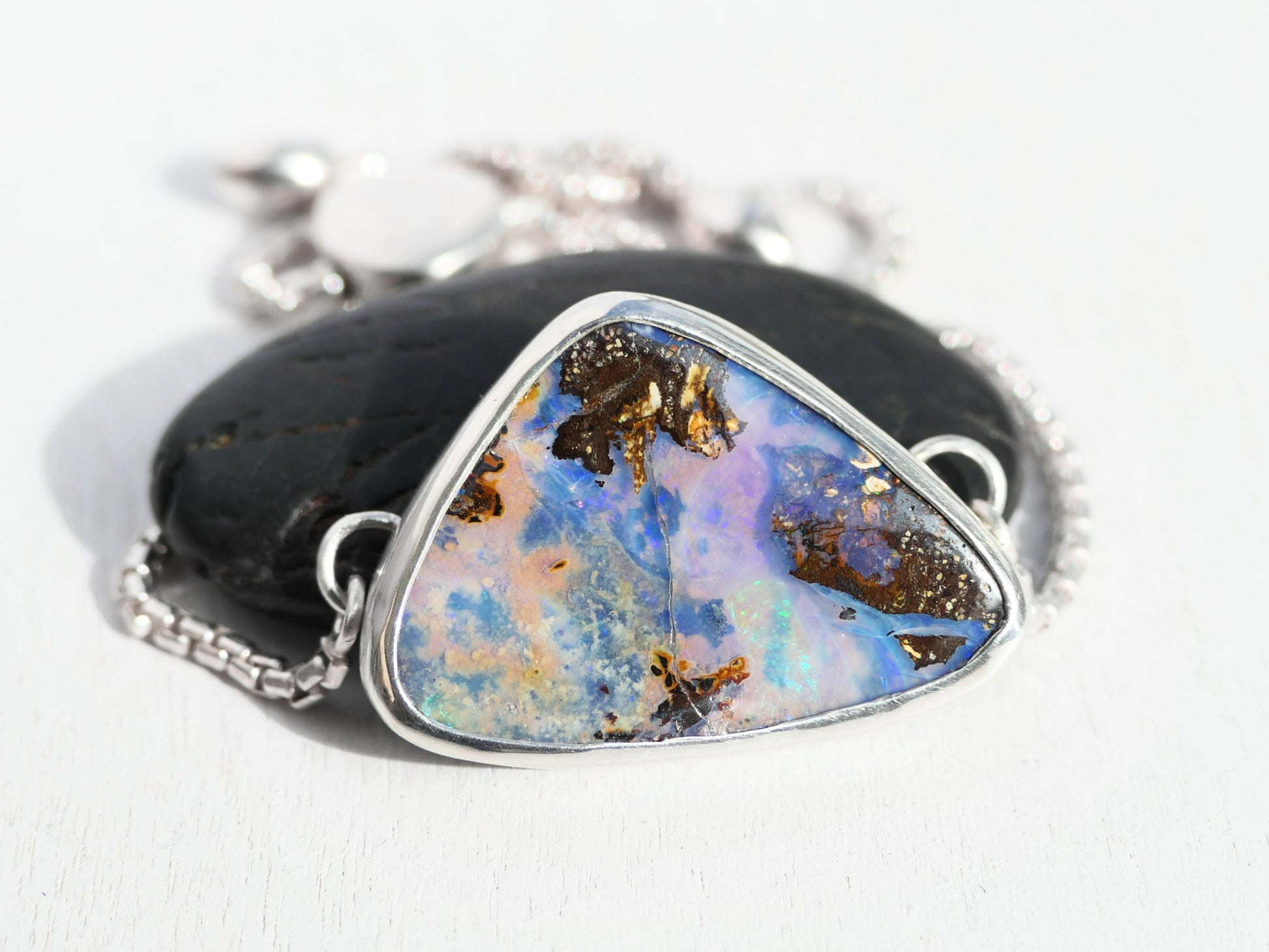 Boulder Opal Bracelet anniversary gift