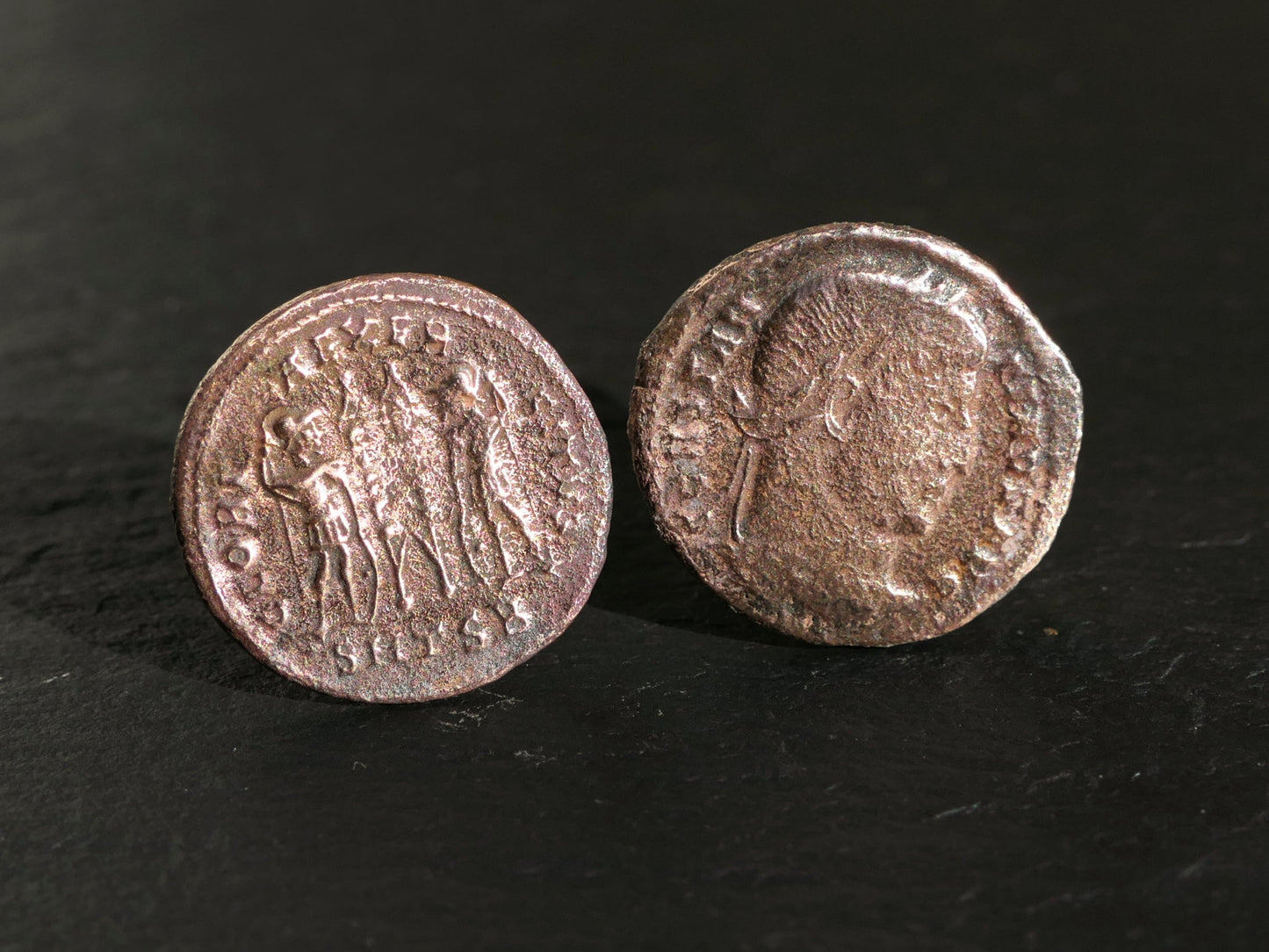 Roman Coin Cufflinks Unique gift for men