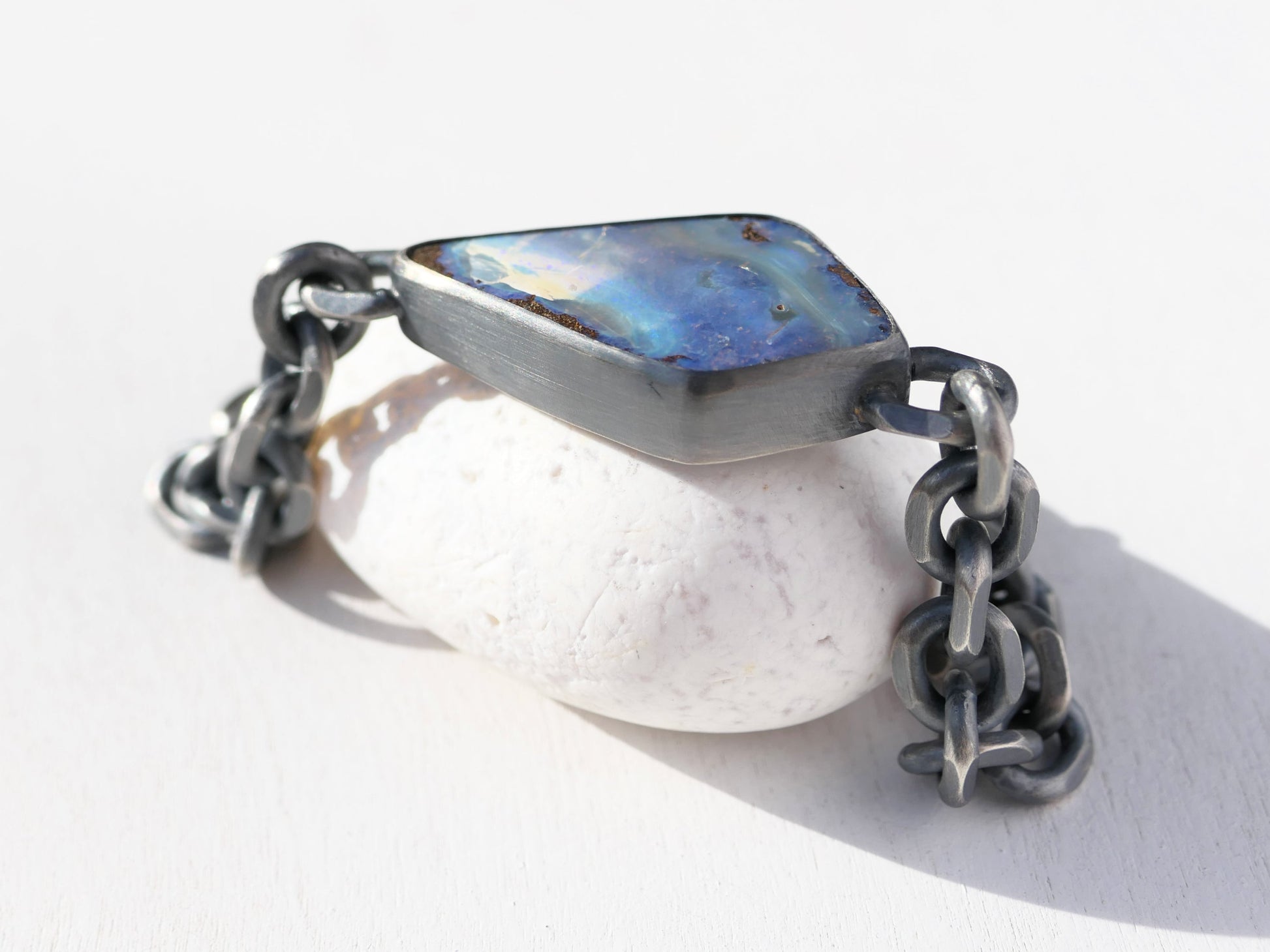 10 inch Boulder Opal Bracelet