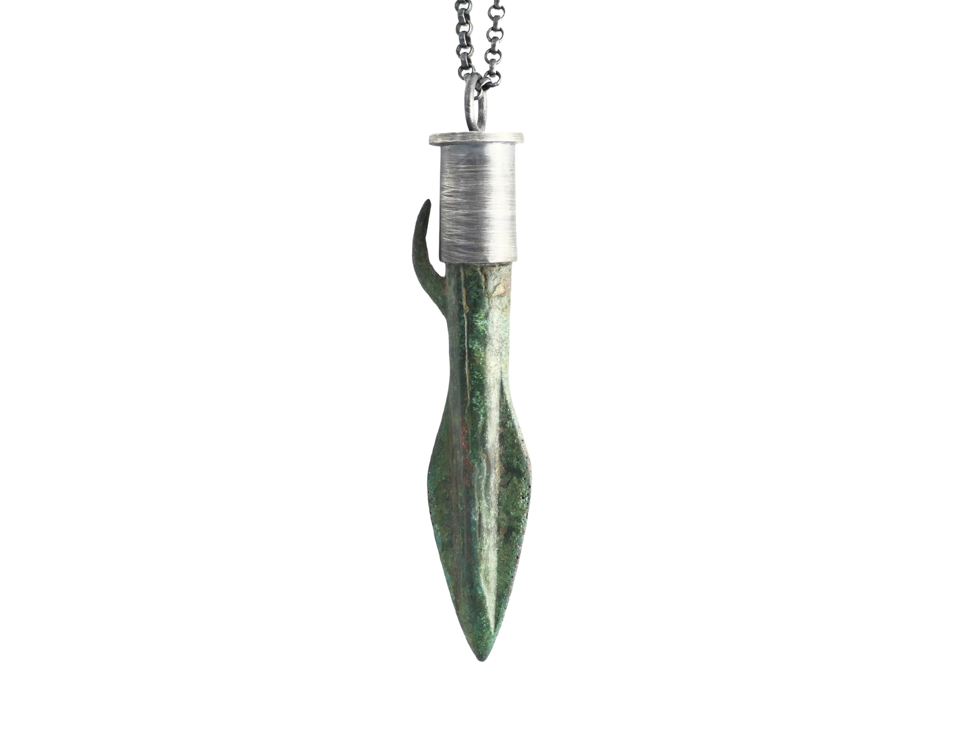 Scythian arrowhead pendant for women