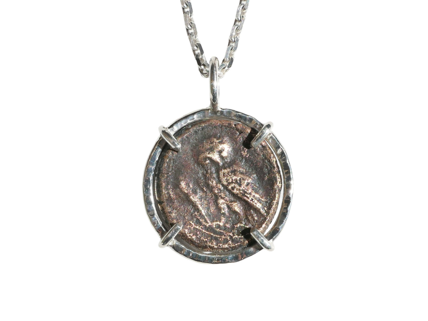 Genuine Greek Owl Coin necklace