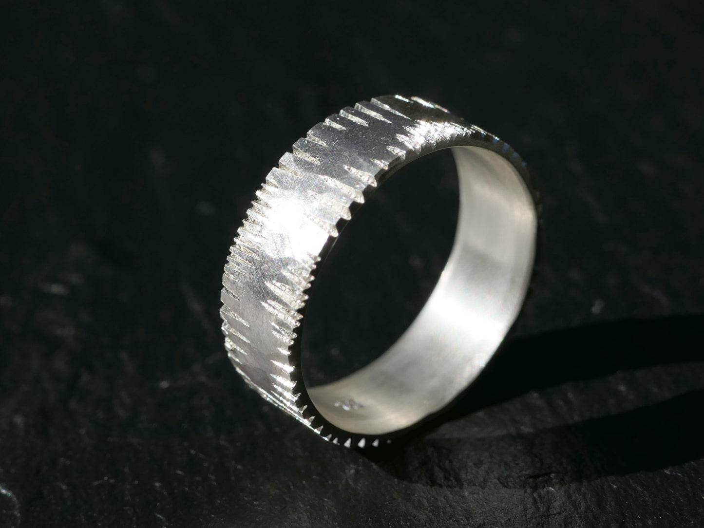 silver wedding band