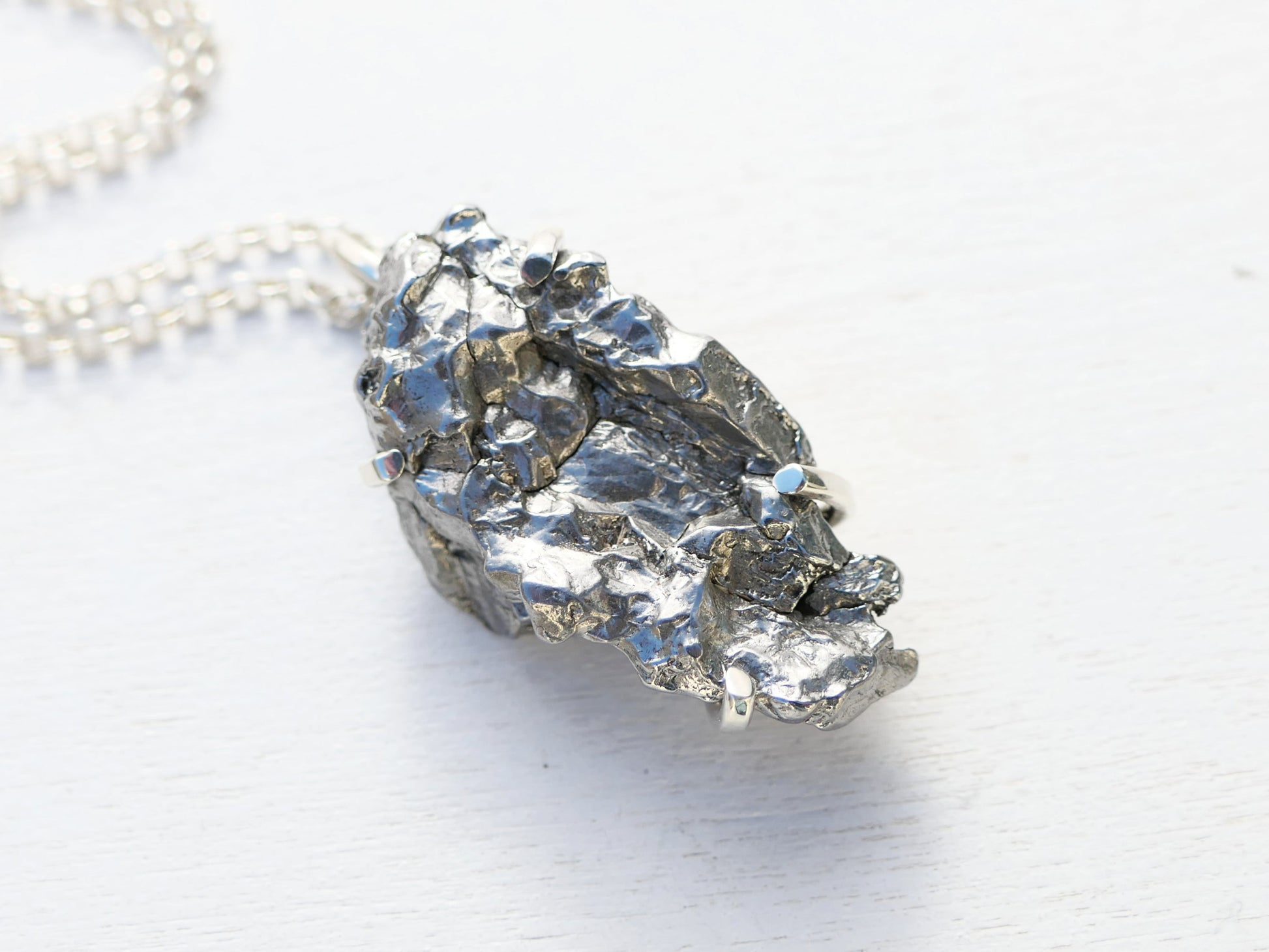 Iron Meteorite Necklace