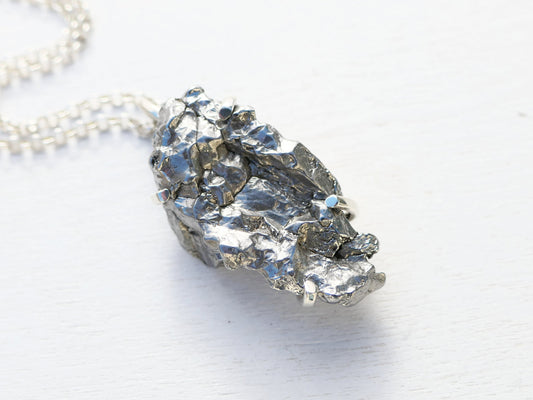 Iron Meteorite Necklace