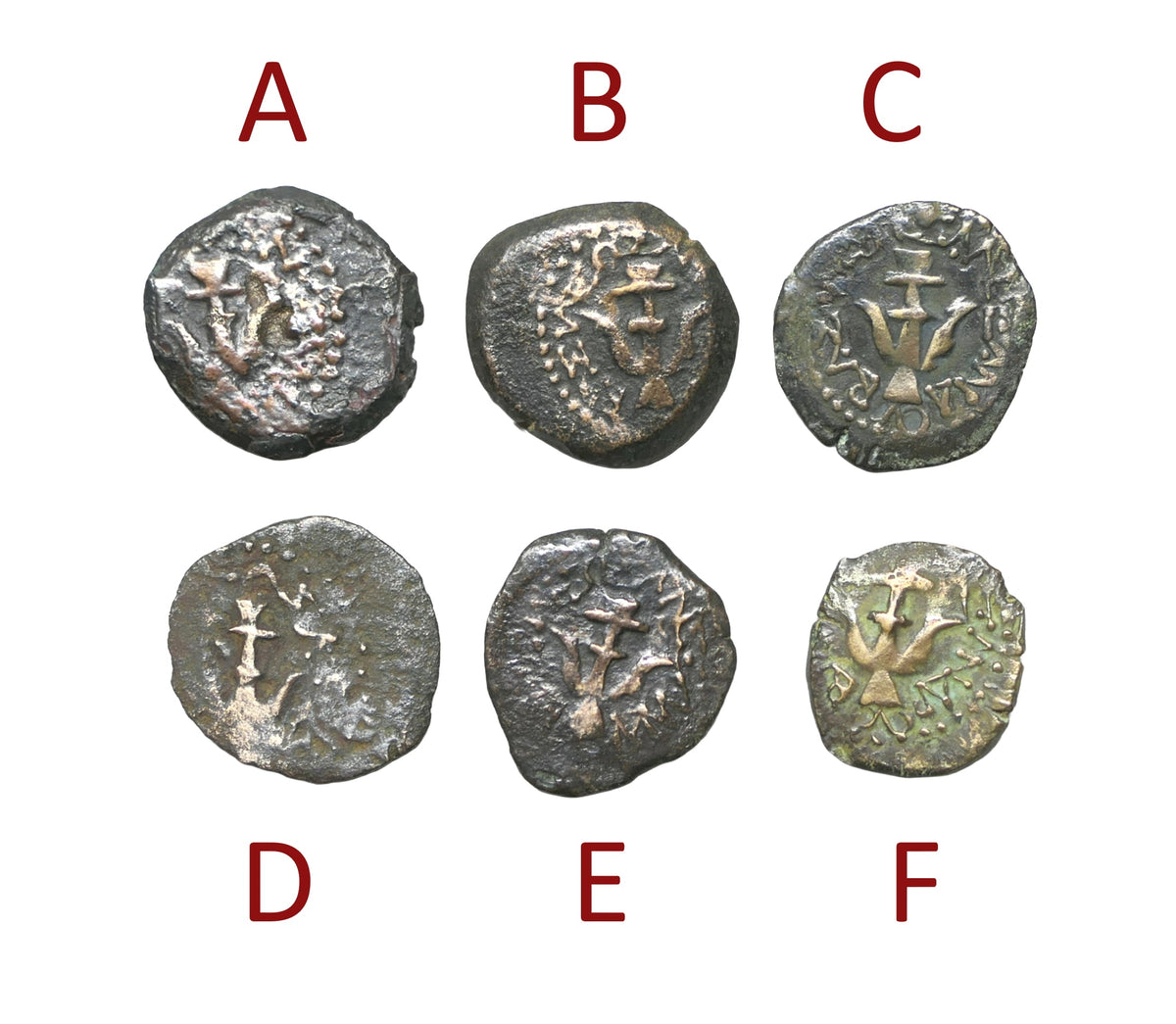 Ancient Widows Mite Coin Pendant: Sterling Silver Biblical Necklace