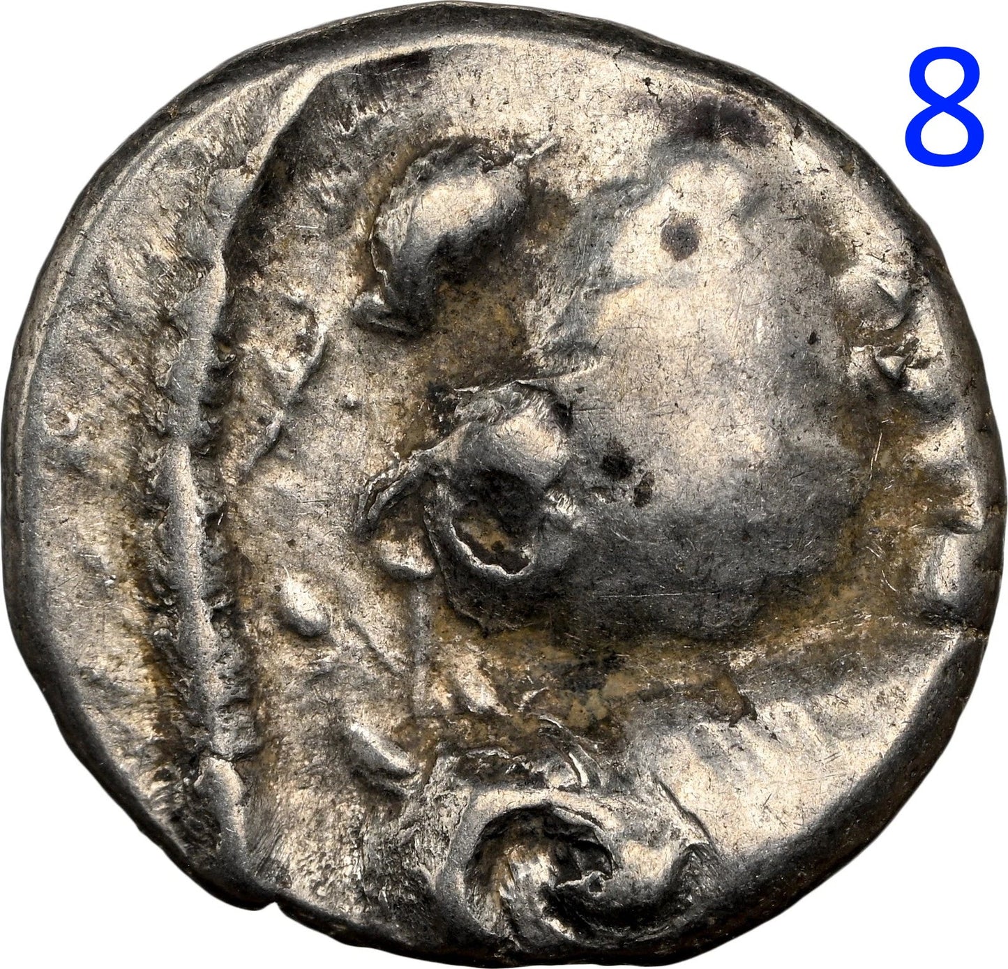 genuine silver celtic horse coin