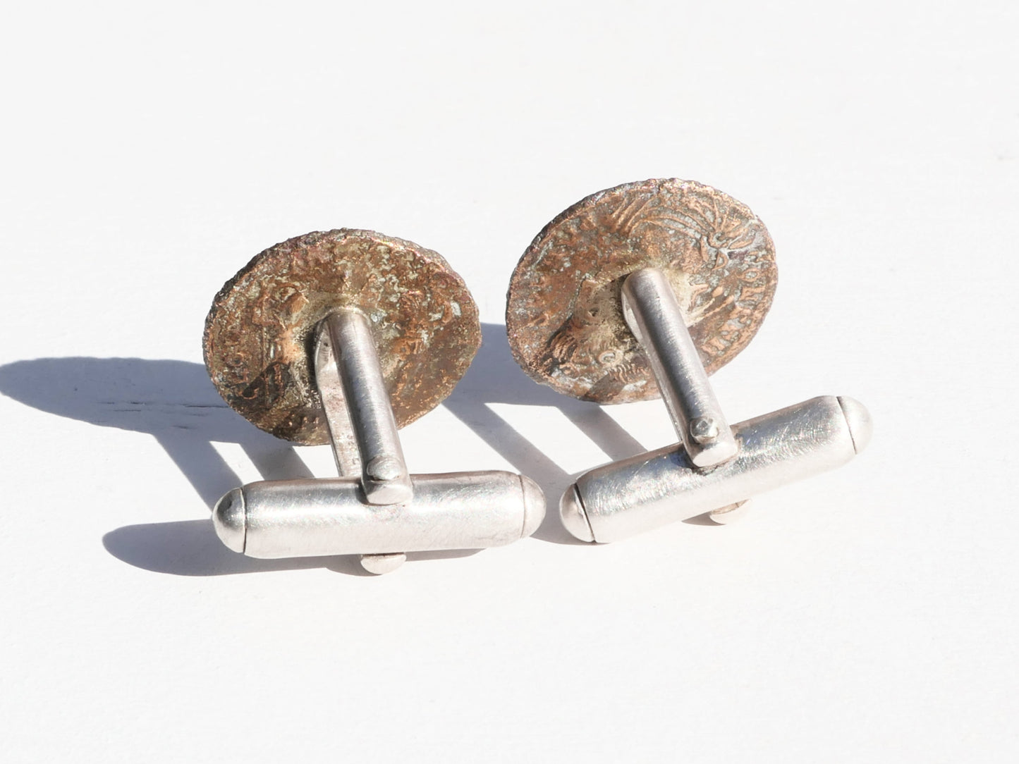 Roman Emperor coin cufflinks