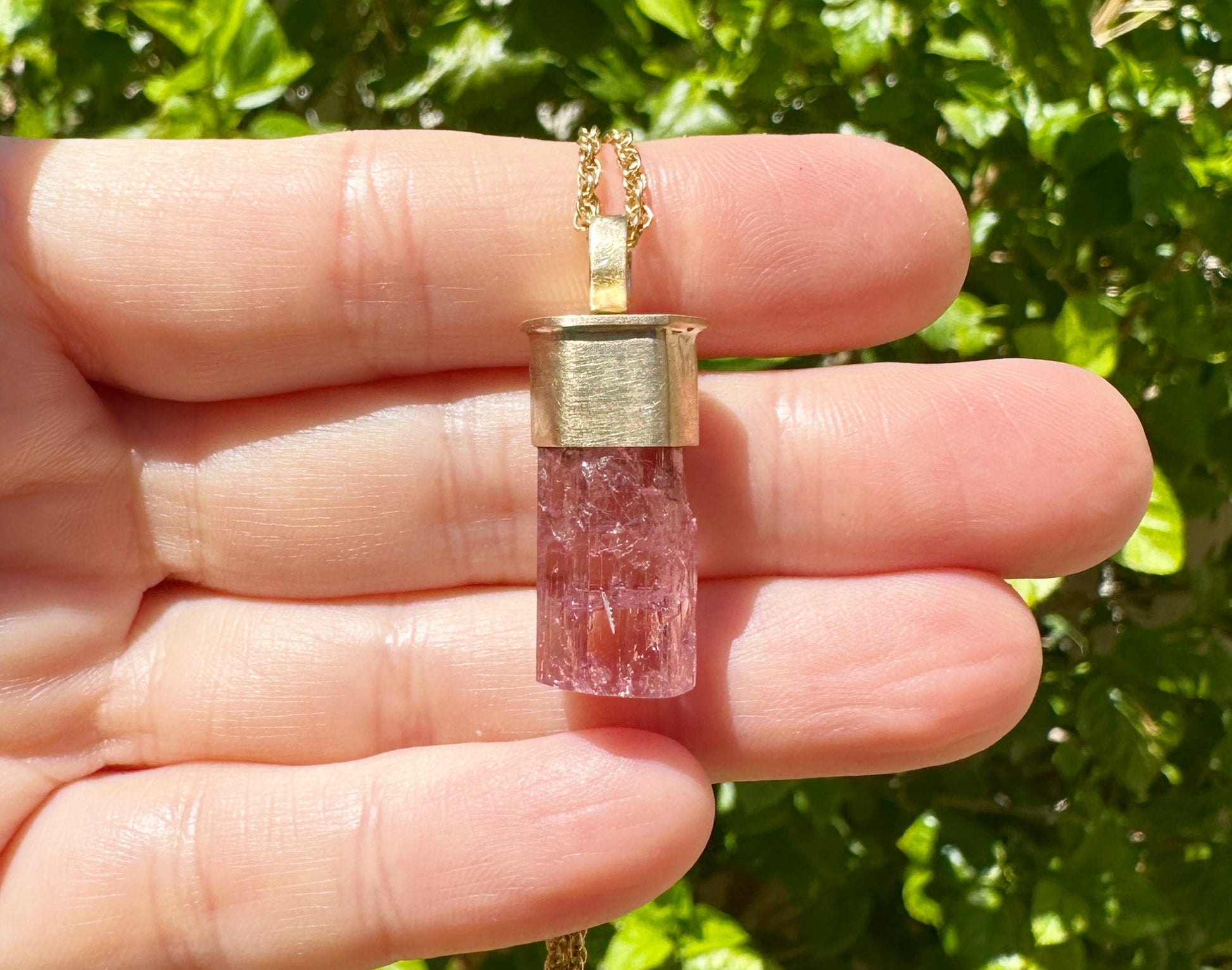 pink tourmaline crystal october birthstone jewelry