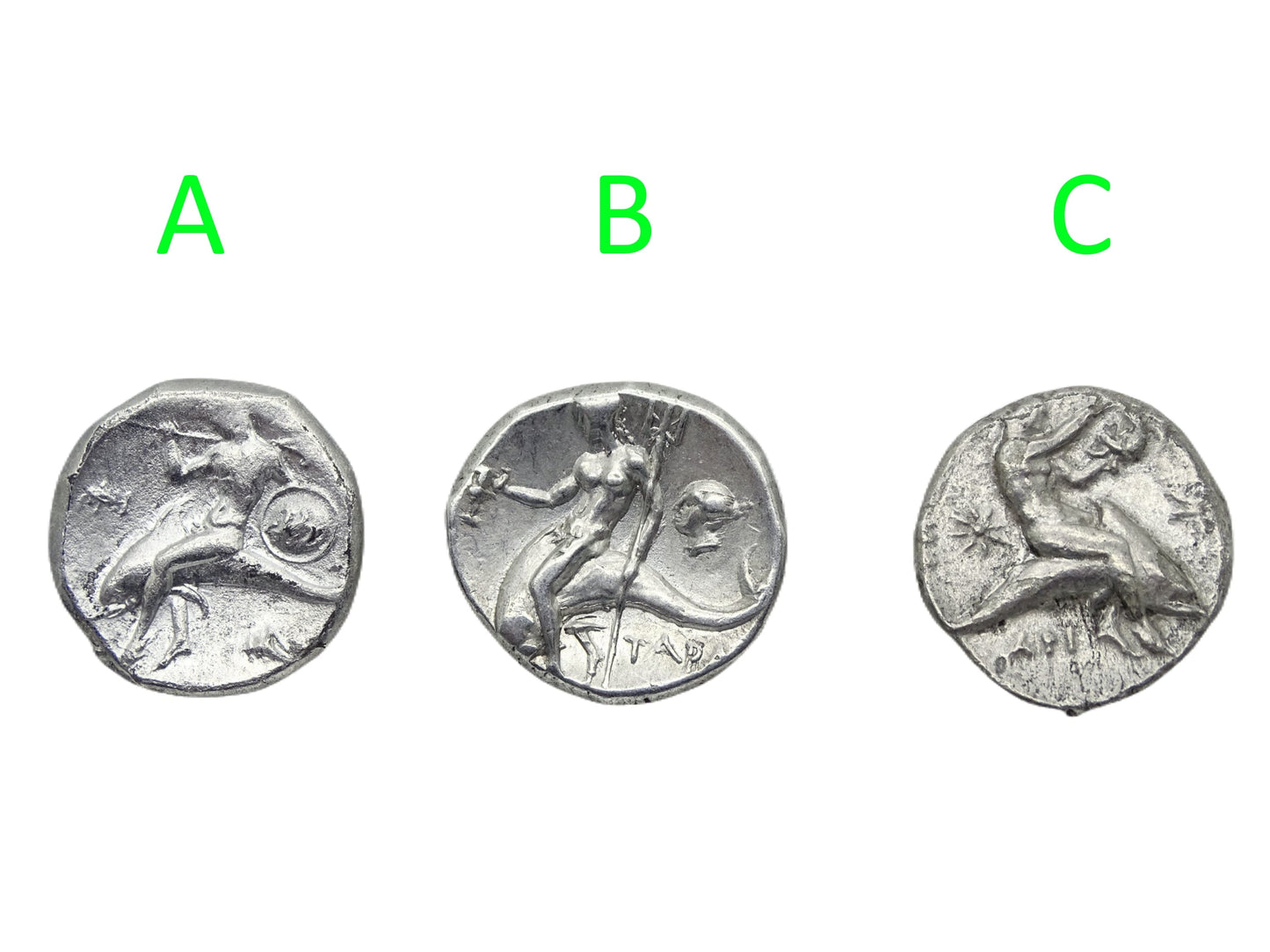 silver drachm coins