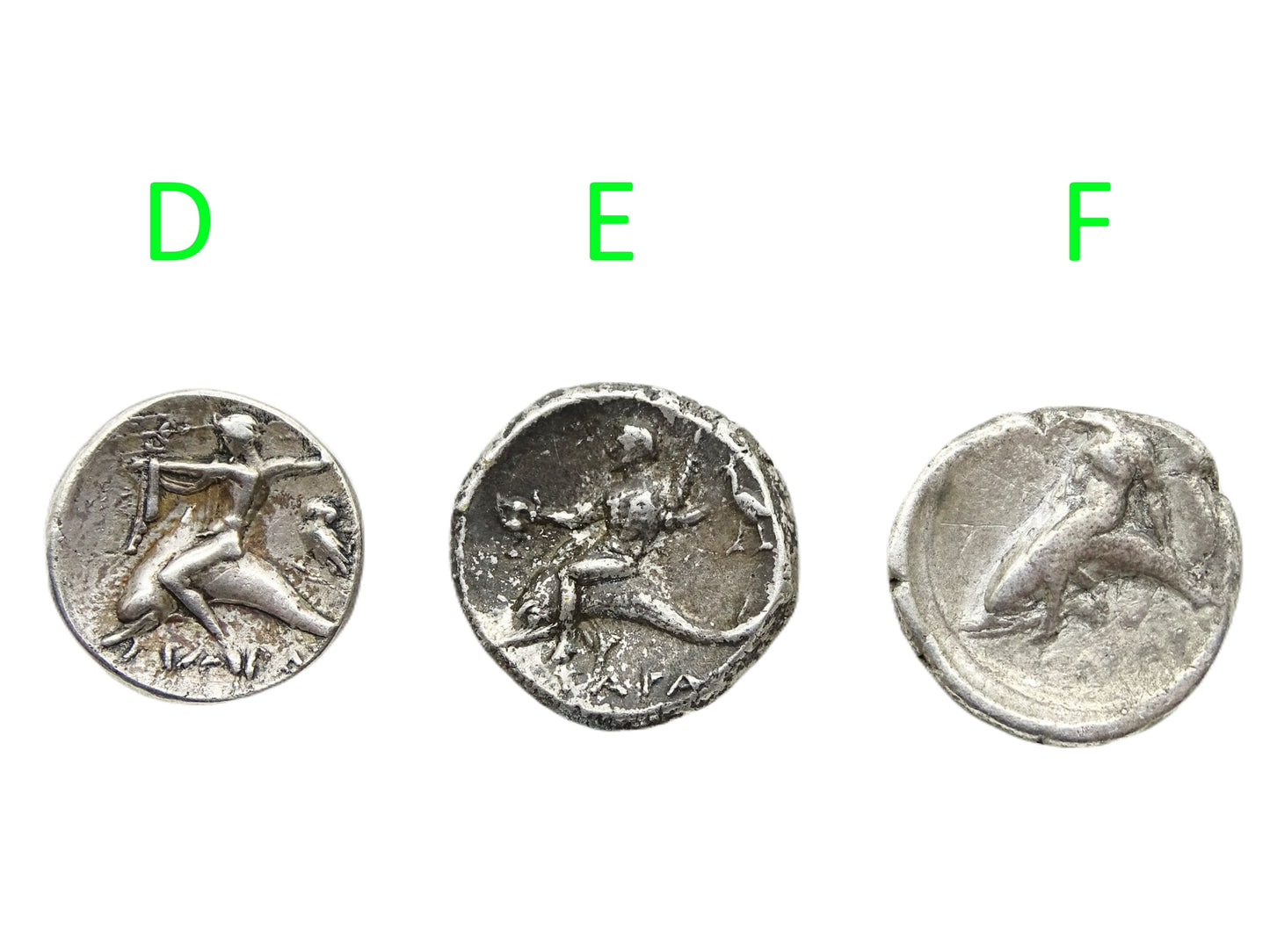 silver drachm coins