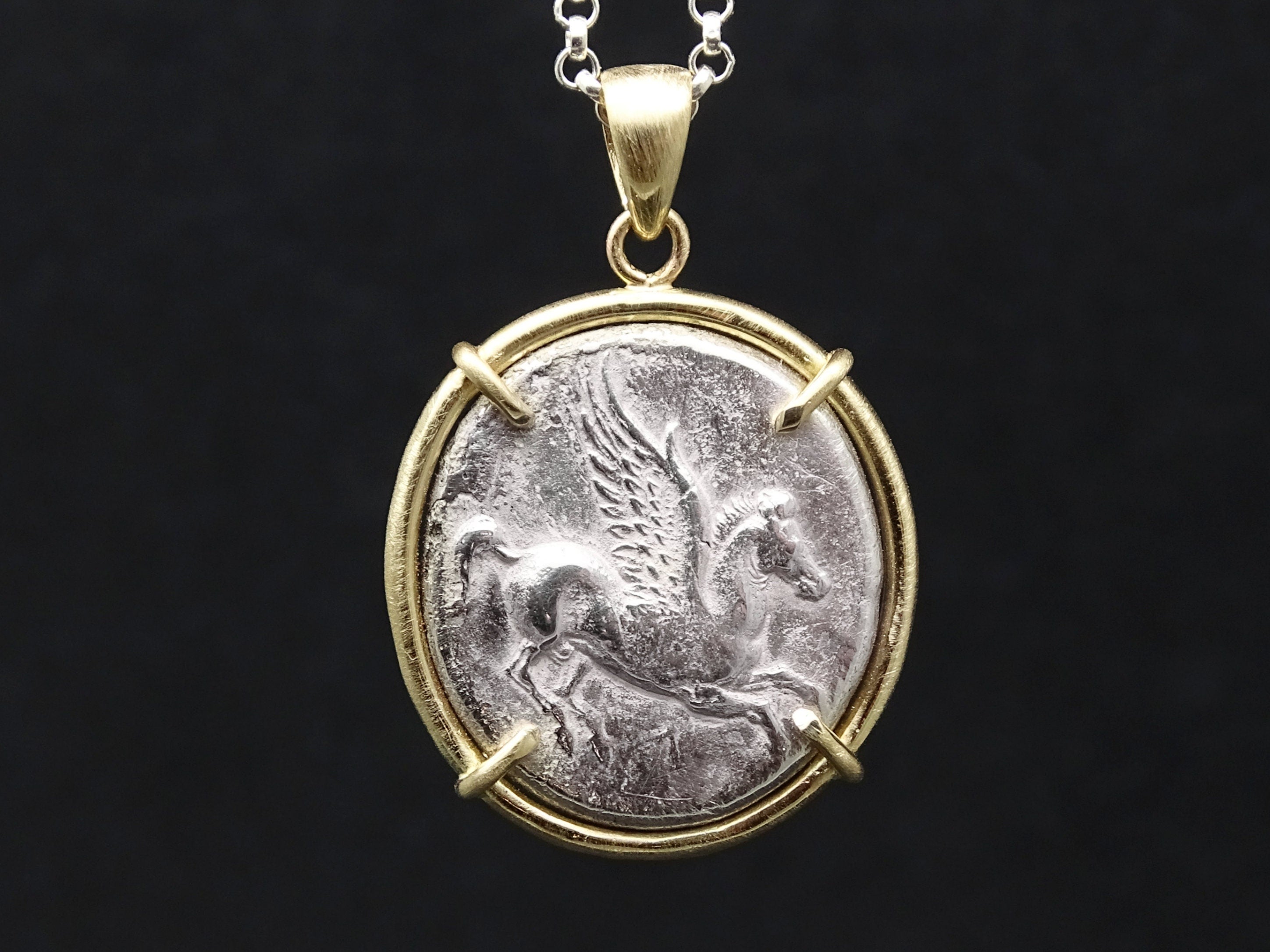 Ancient greek hot sale coin jewelry