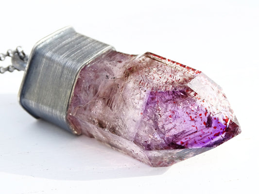 Brandberg amethyst crystal