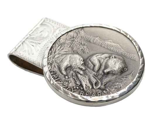 silver money clip