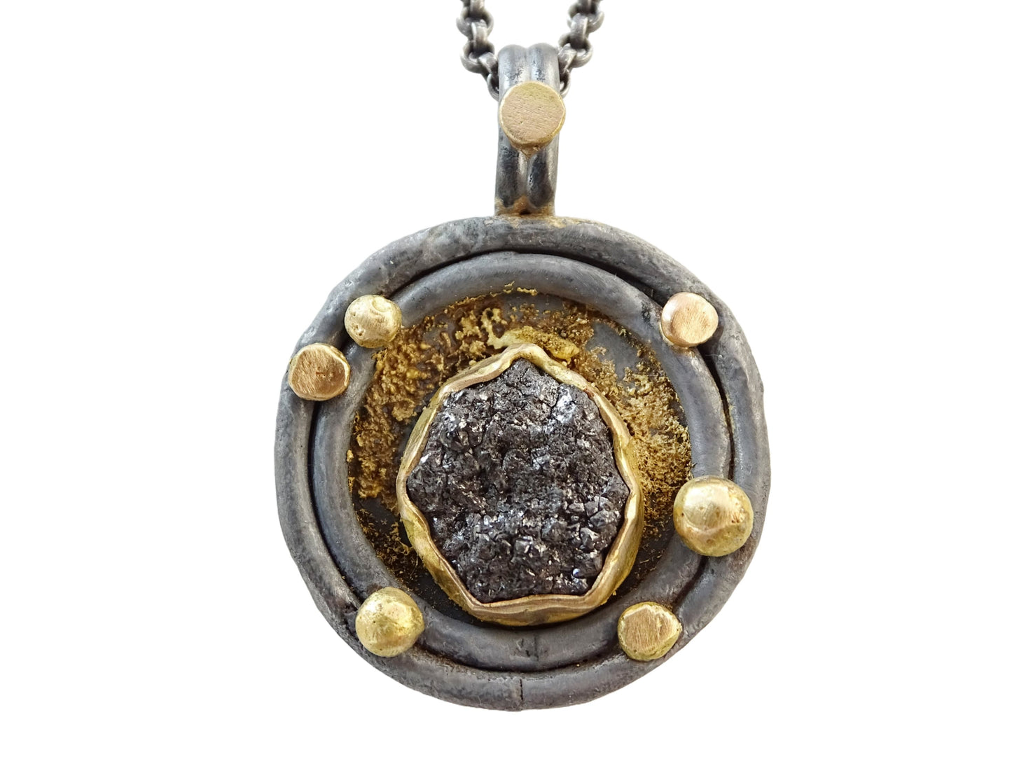 black diamond pendant